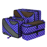 Bagail 6 Set Packing Cubes,3 Various Sizes Travel Luggage Packing Organizers Bag