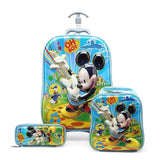 Brand 3d Boy Anime Trolley Bus Box Child Ladder Luggage Travel Rolling Luggage Girl Cartoon Pull