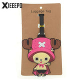 Cartoon Animal Owl Luggage Tag Travel Accessories Silica Gel Suitcase ID Address Holder Baggage