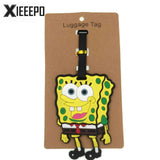 Cartoon Ice Cream Luggage Tag Trave Accessories Silica Gel Suitcase ID Address Holder Baggage