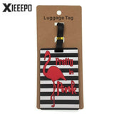 Cartoon Ice Cream Luggage Tag Trave Accessories Silica Gel Suitcase ID Address Holder Baggage