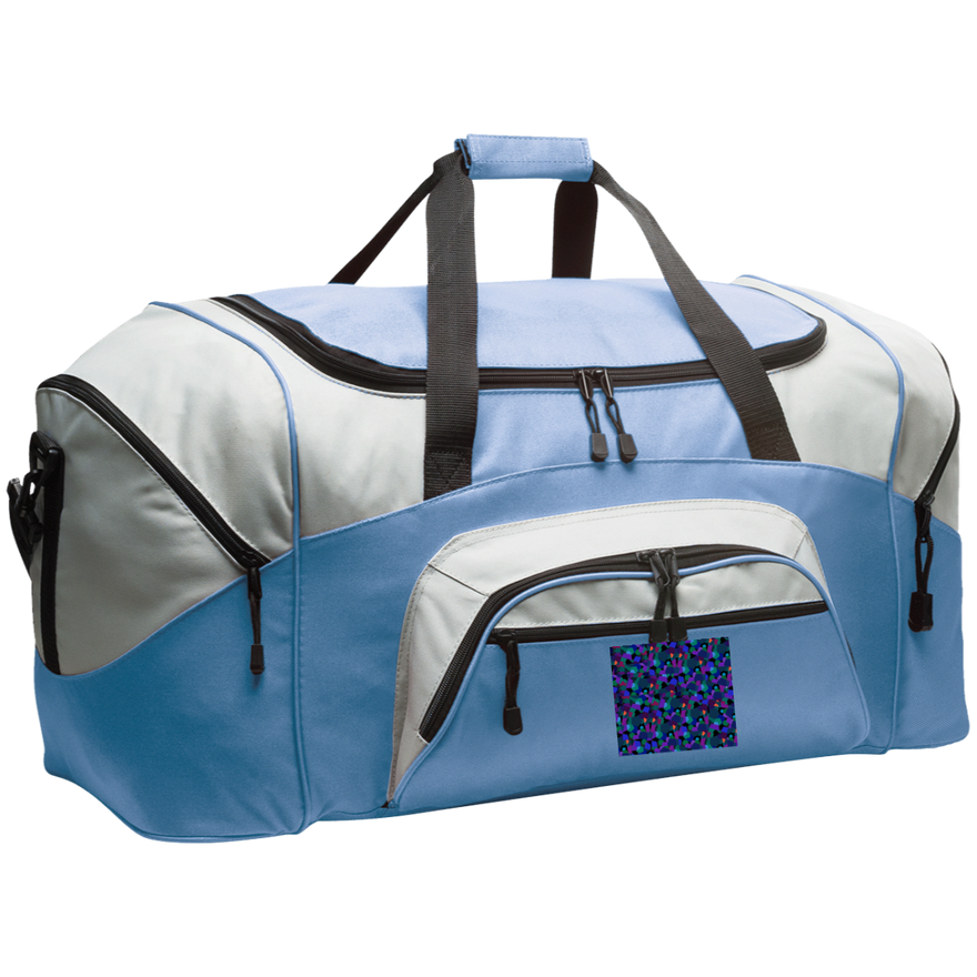 Luggage Factory Colorblock Sport Duffel