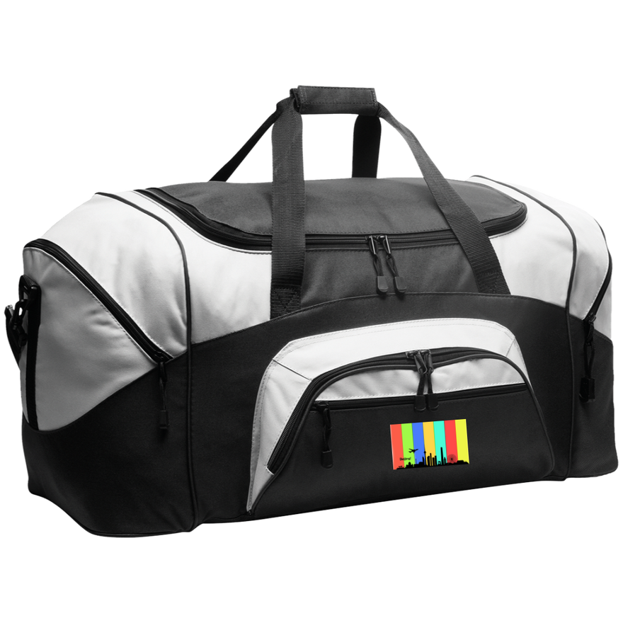 Beijing Travel - Luggage Factory . Colorblock Sport Duffel