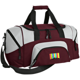 Beijing Travel - Luggage Factory Colorblock Sport Duffel Bag