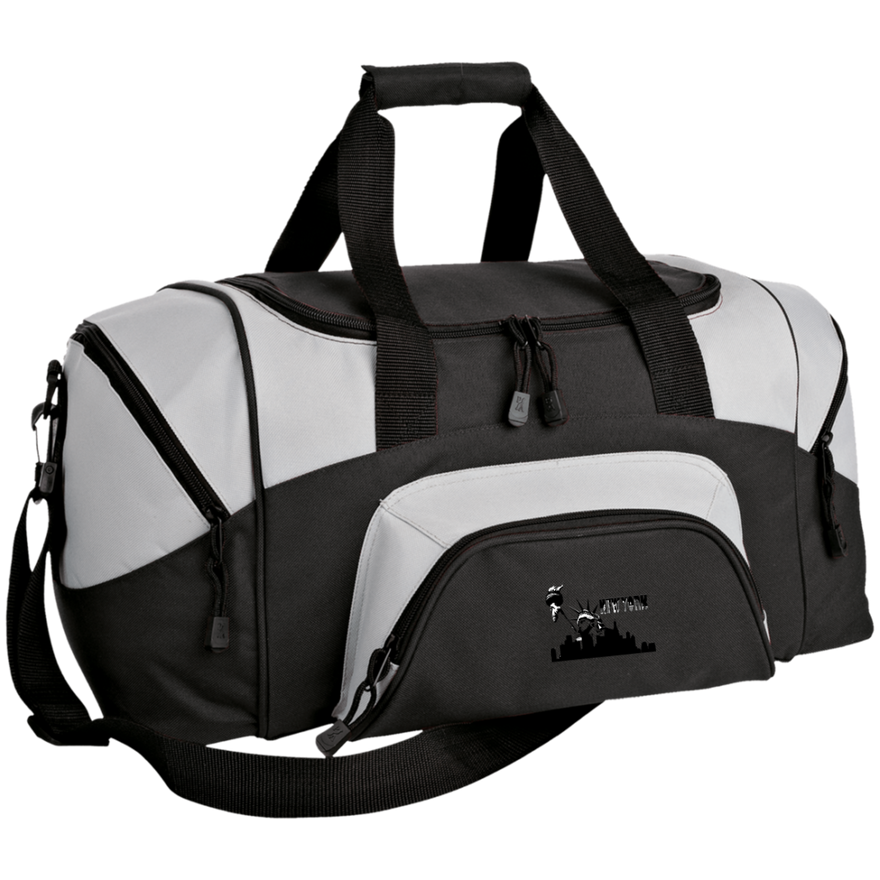 New York New York - Travel Experts Colorblock Sport Duffel Bag