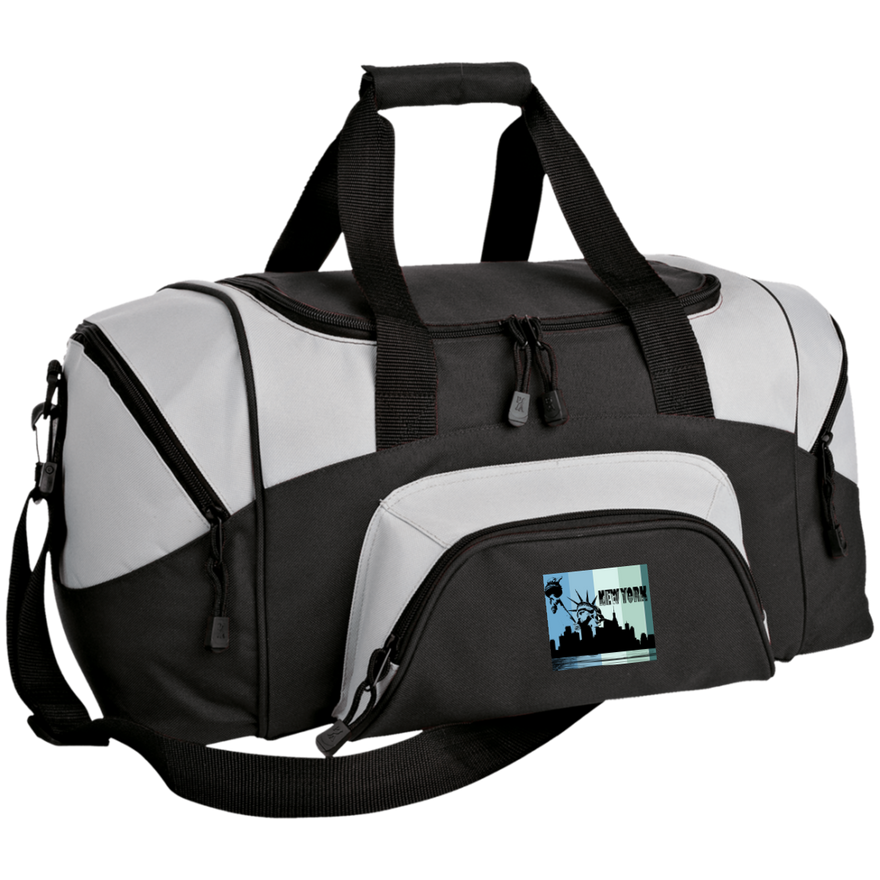 New York New York - Travel Experts Colorblock Sport Duffel Bag