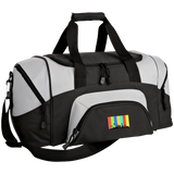 Beijing Travel - Luggage Factory Colorblock Sport Duffel Bag