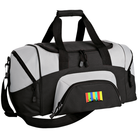 Beijing Travel - Luggage Factory Colorblock Sport Duffel Bag