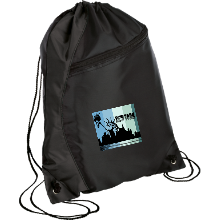 New York New York - Travel Experts  Colorblock Cinch Pack