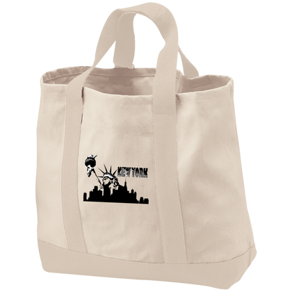 New York New York - Travel Experts 2-Tone Shopping Tote