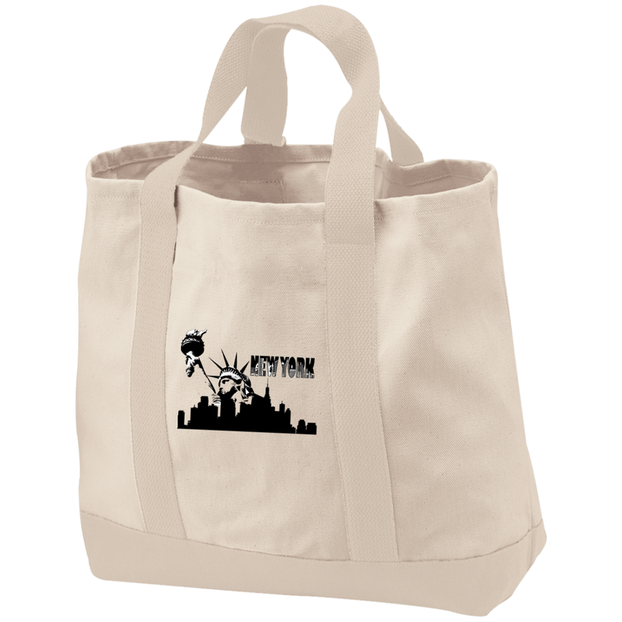 New York New York - Travel Experts 2-Tone Shopping Tote
