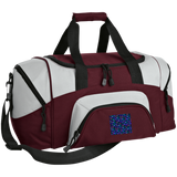 Colorblock Sport Duffel Bag