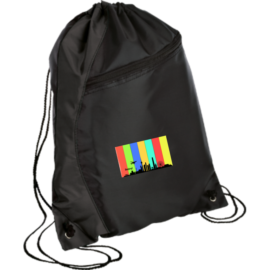 Beijing Travel - Luggage Factory Colorblock Cinch Pack