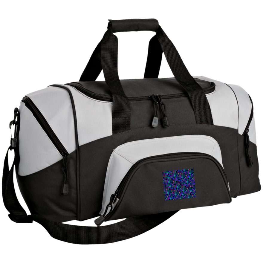 Colorblock Sport Duffel Bag