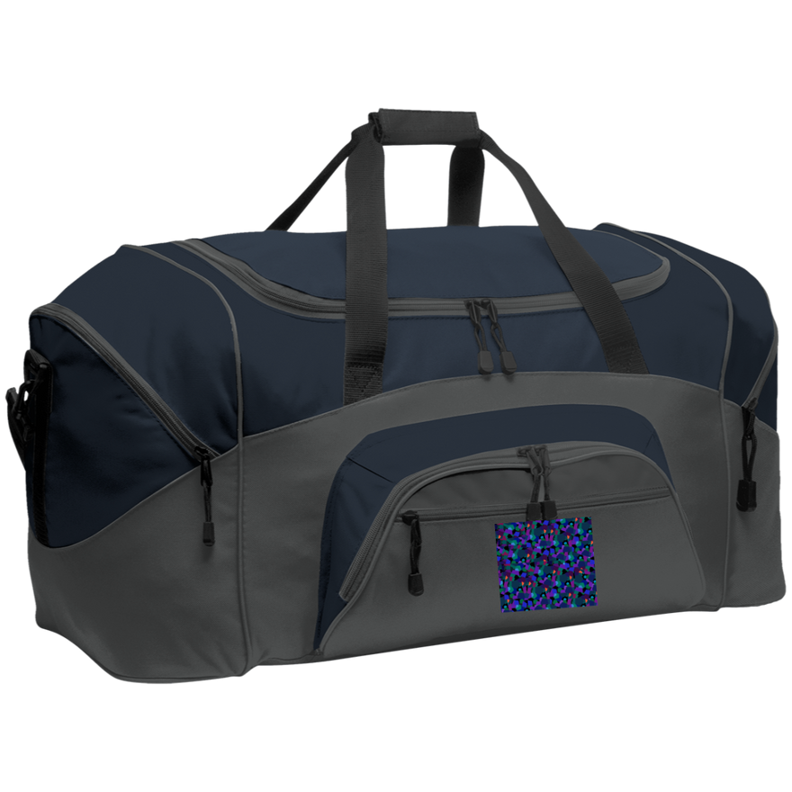 Luggage Factory Colorblock Sport Duffel