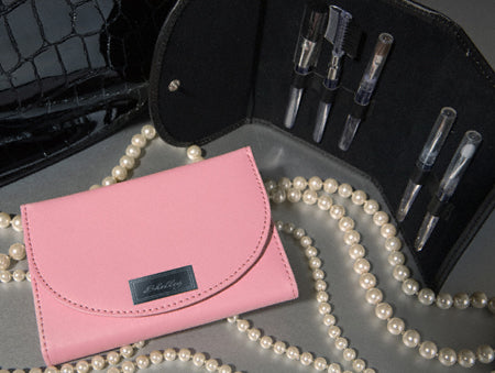 All Dolled Up Leather Make-Up Brush Kit