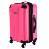 20" ABS Luggage Bag Rolling Trolley travel