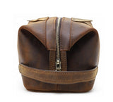 Classic Leather Toiletry Bag