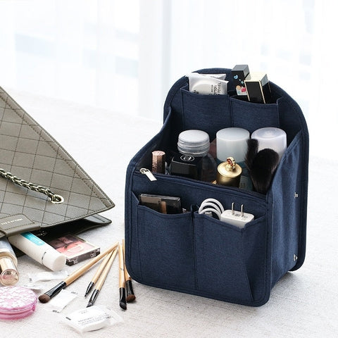 Travel Backpack liner Organizer Insert Bag in Bag Compartment sorting bag packing cubes Handbag Storage Travel accessories