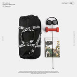 INFLATION Letter Luggage & Travel Bags Large Capacity Hand Nylon Luggage Weekend Bags Street Swag Fashion Hip hop Bag