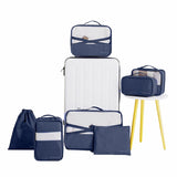 Men Women's Travel Bag Set Clothes Pouch Shoes Case Underwear Box Lunch Tote Cosmetics Organizer