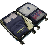 Mihawk 6Pcs/set Portable Travel Bags Large Capacity Packing Cube Clothing Underwear Sorting