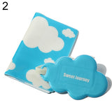 NEW STYLE! Love and Clouds Passport Holder And Luggage Tag With Silicone Strap Three pieces of a