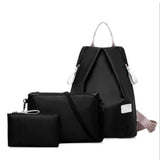 New Fashion Women Nylon Backpack High-capacity Waterproof Backpack Travel Versatile Luggage Bag