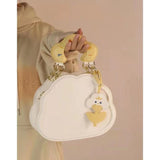 Guangzhou factory bag 2023 new crossbody bag cream cloud summer versatile handheld cute one-shoulder crossbody bag woman
