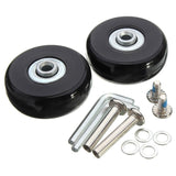 Osmond 50x18mm Rubber Repair Luggage Suitcase Wheels OD 50 1.97 Inch ID 6 W 18 Axles 35 Repair