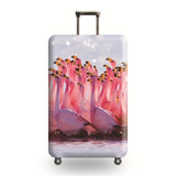 Peacock Pattern Travel Accessories Luggage Cover Suitcase Protection Baggage Dust Cover Stretch