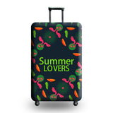 Peacock Pattern Travel Accessories Luggage Cover Suitcase Protection Baggage Dust Cover Stretch