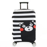 Peacock Pattern Travel Accessories Luggage Cover Suitcase Protection Baggage Dust Cover Stretch