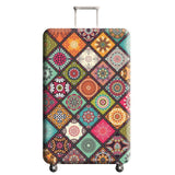 Peacock Pattern Travel Accessories Luggage Cover Suitcase Protection Baggage Dust Cover Stretch