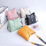 Crocodile Messenger Bags For Women Luxury High Quality Ladies Handbags Bucket Bag Pu Leather Crossbody Shoulder Bag Female