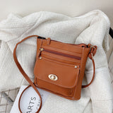 Women Shoulder Bags Stylish Ladies PU Leather Messenger Bags Retro Women Classic Crossbody Bags Small Purse for Outdoor