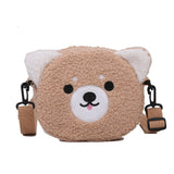 Japanese Style Kawaii Bag Women Cartoon Plush Shoulder Bag for Women 2022 New Crossbody Bag Small Phone&amp;Purse Bag Bolsa Feminina