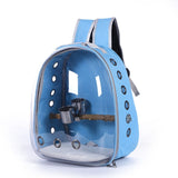 Bird Parrot Backpack Carrier Bubble Bag Small Dog Cat Space Capsule Pet Carrier for Hiking Outing Backpack Pet Bird Supplies
