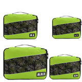 Soperwillton Men Women Travel Bag Male Female 210D Polyester 3 4 6 8 Pieces Packing Cubes Travel