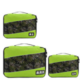 Soperwillton Men Women Travel Bag Male Female 210D Polyester 3 4 6 8 Pieces Packing Cubes Travel