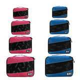 Soperwillton Men Women Travel Bag Male Female 210D Polyester 3 4 6 8 Pieces Packing Cubes Travel