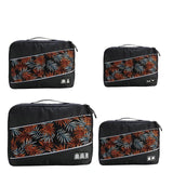 Soperwillton Men Women Travel Bag Male Female 210D Polyester 3 4 6 8 Pieces Packing Cubes Travel