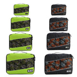 Soperwillton Women Travel Bag Packing Cubes Set Bag Female 210D Polyester Packing Cubes Travel