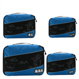 Soperwillton Women Travel Bag Packing Cubes Set Bag Female 210D Polyester Packing Cubes Travel