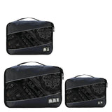 Soperwillton Women Travel Bag Packing Cubes Set Bag Female 210D Polyester Packing Cubes Travel
