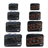 Soperwillton Women Travel Bag Packing Cubes Set Bag Female 210D Polyester Packing Cubes Travel