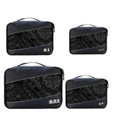 Soperwillton Women Travel Bag Packing Cubes Set Bag Female 210D Polyester Packing Cubes Travel