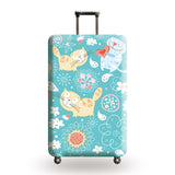 Travel Accessories Luggage Cover Suitcase Protection Baggage Dust Cover Trunk Set Trolley Case