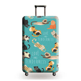 Travel Accessories Luggage Cover Suitcase Protection Baggage Dust Cover Trunk Set Trolley Case