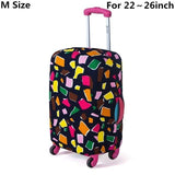 Travel Suitcase Protective Elastic Luggage Cover Sets Trolley Case Dust Cover Travel Accessories